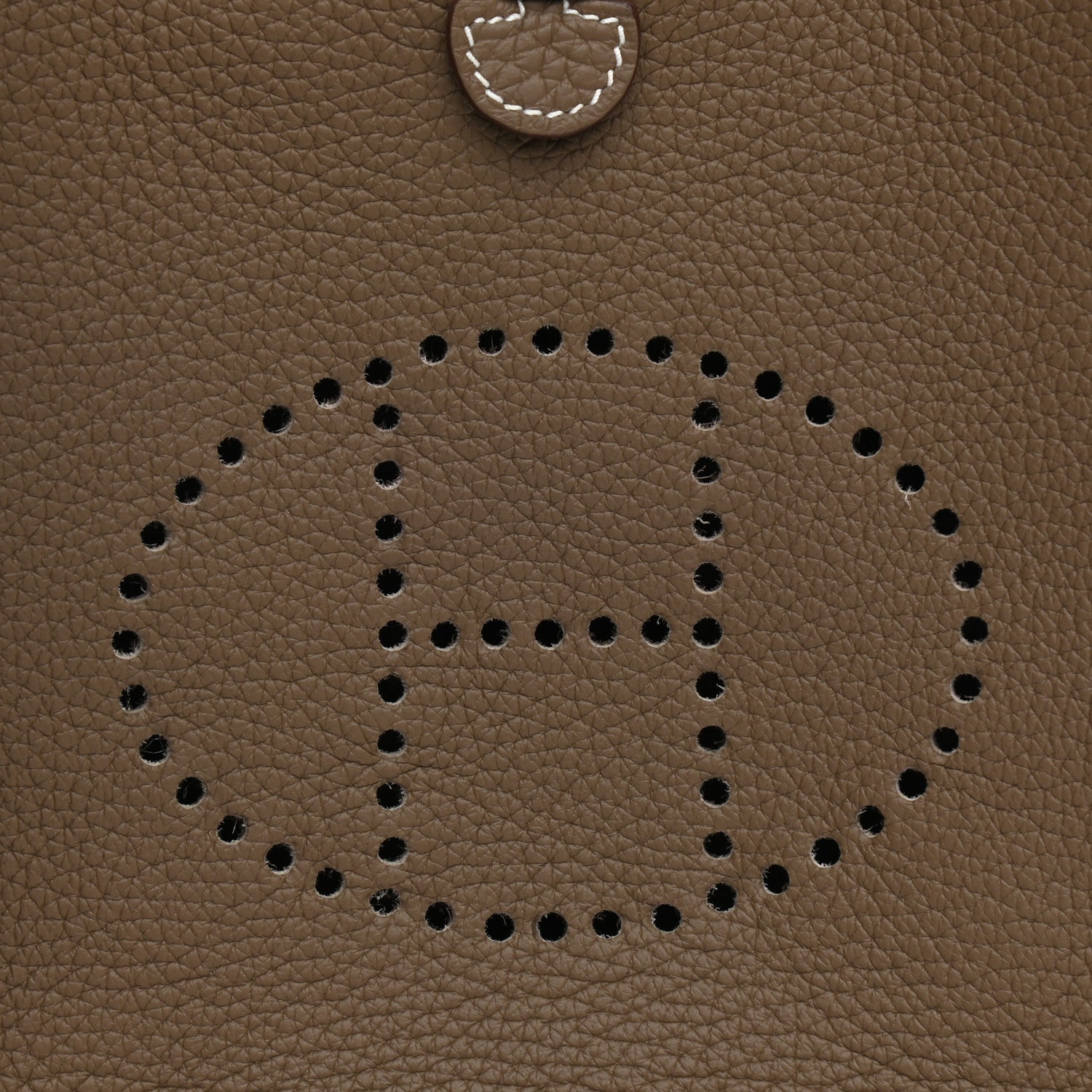 Hermes Taurillon Clemence Amazone Evelyne TPM Etoupe Bleu Indigo 8 of 9