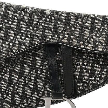 Christian Dior Monogram Saddle Bag Blue 8 of 10