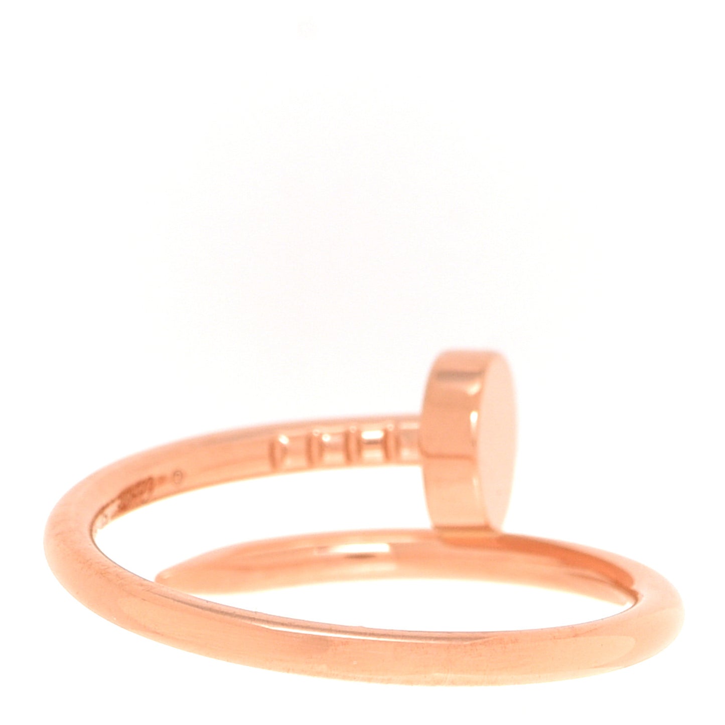 18K Pink Gold Small Juste Un Clou Ring 52 6