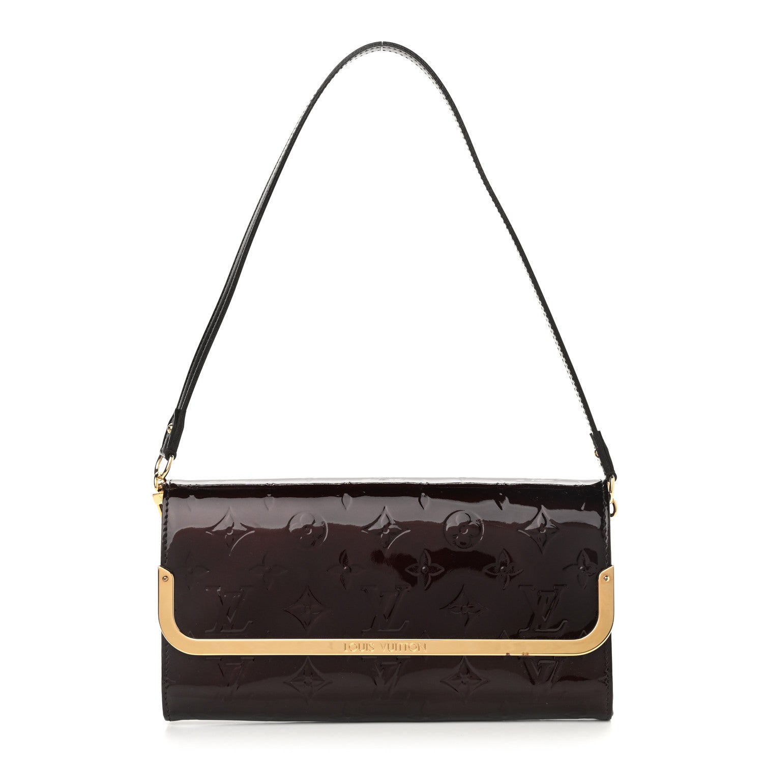 Louis Vuitton Vernis Rossmore MM Amarante 1 of 10