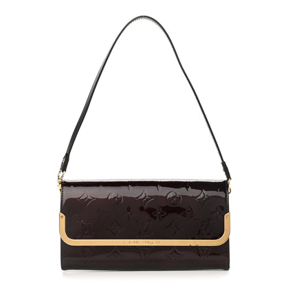Louis Vuitton Vernis Rossmore MM Amarante 1 of 10