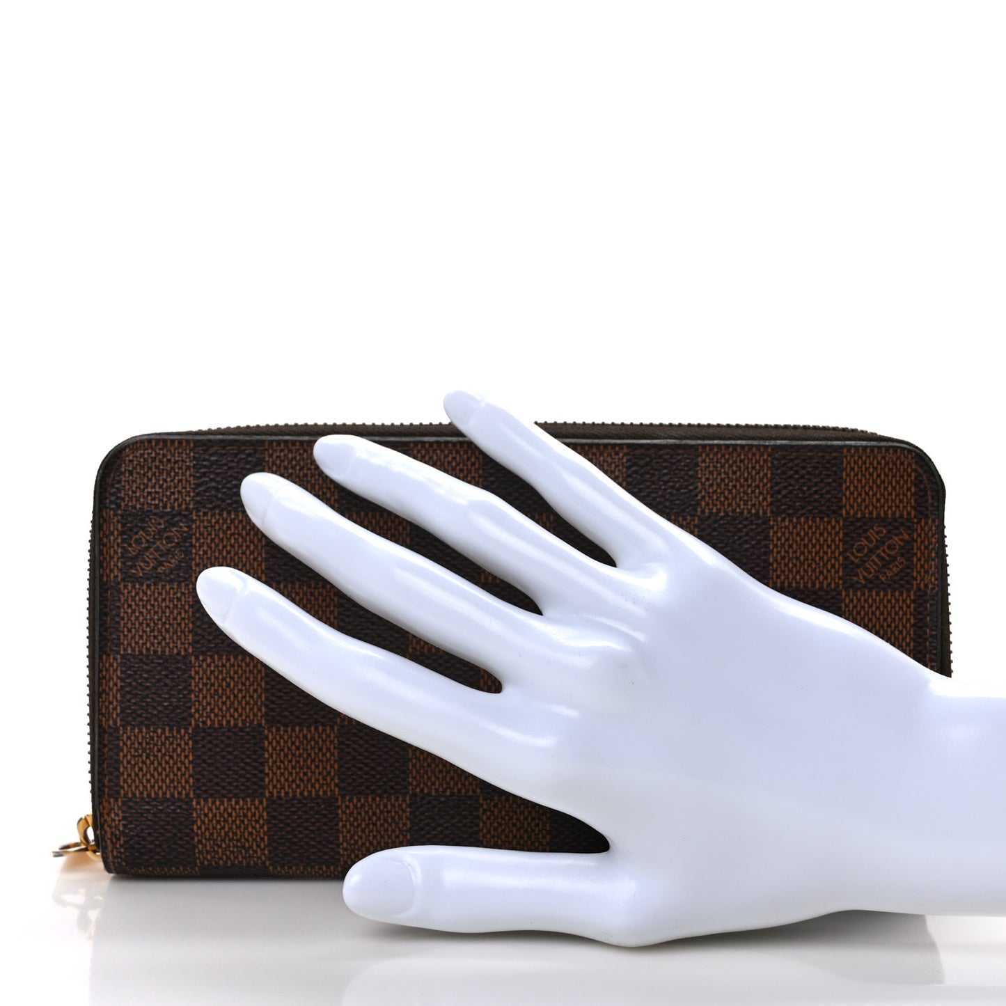 Damier Ebene Zippy Wallet