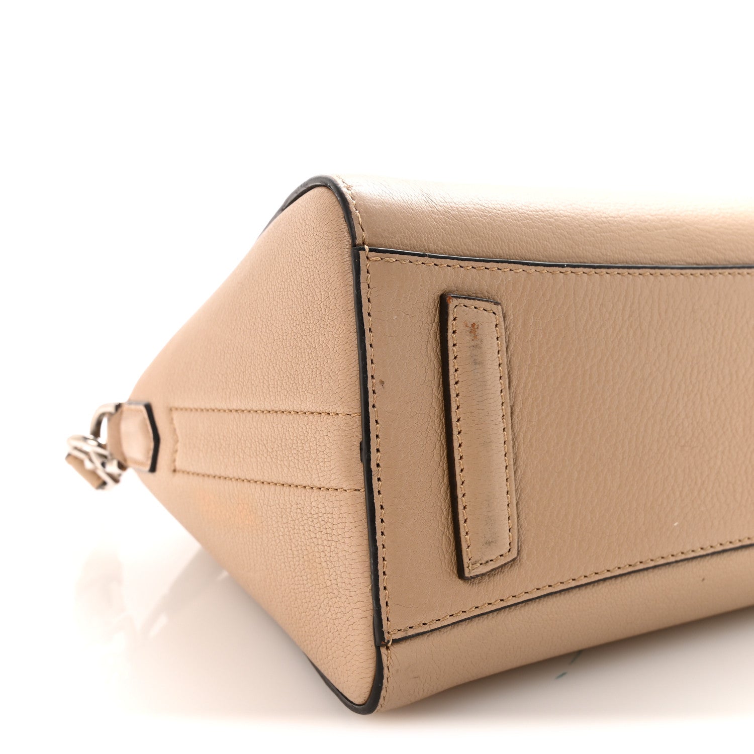 Givenchy Sugar Goatskin Mini Antigona Beige Camel 9 of 10