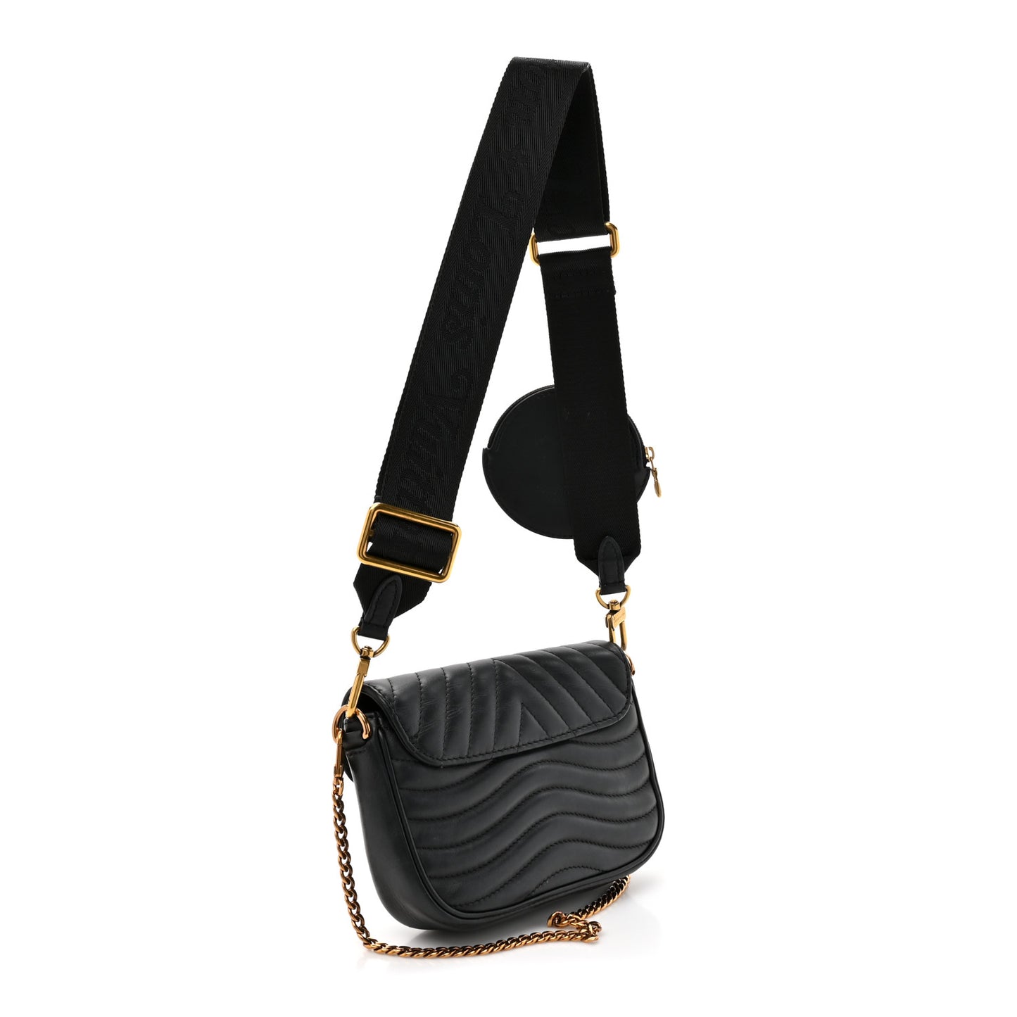 Calfskin New Wave Multi Pochette Black