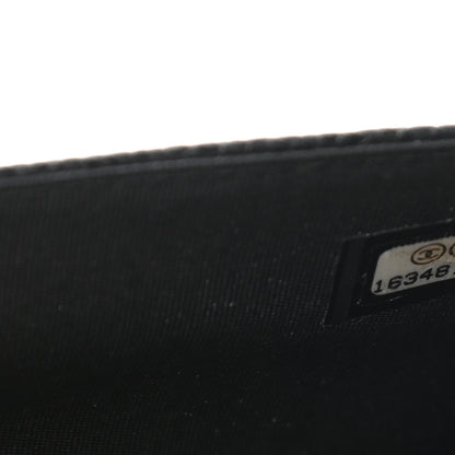 Chanel Caviar Timeless CC Wallet On Chain WOC Black 8 of 12
