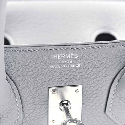 Hermes Togo Birkin 25 Gris Pantin 6 of 11