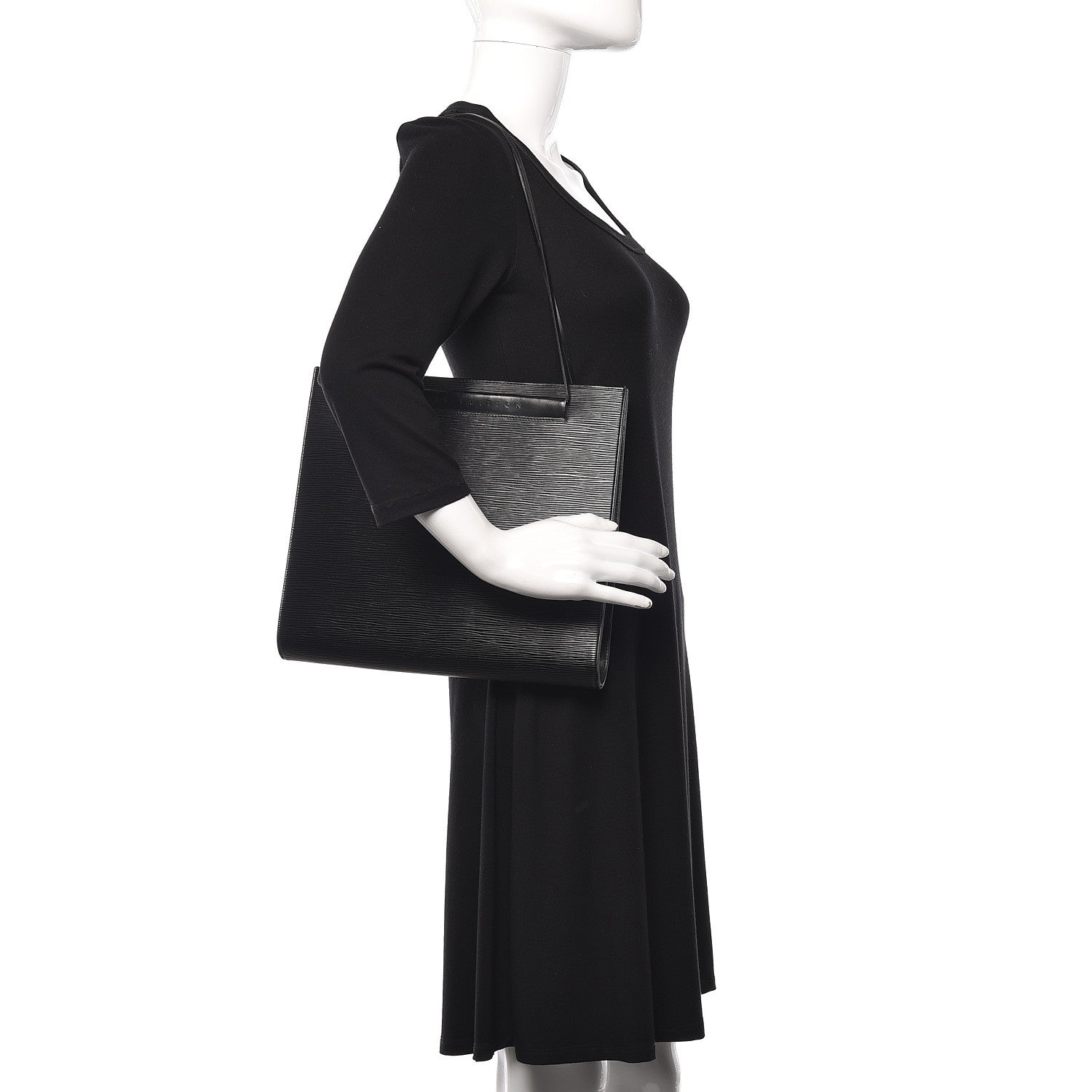 Louis Vuitton Epi Saint Tropez Black 2 of 15