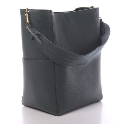 Celine Soft Grained Calfskin Sangle Bucket Bag Amazone 3 of 10