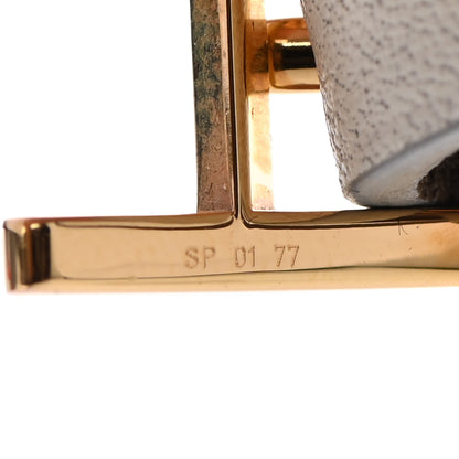 Hermes Swift Behapi Double Tour Bracelet T2 White 5 of 6