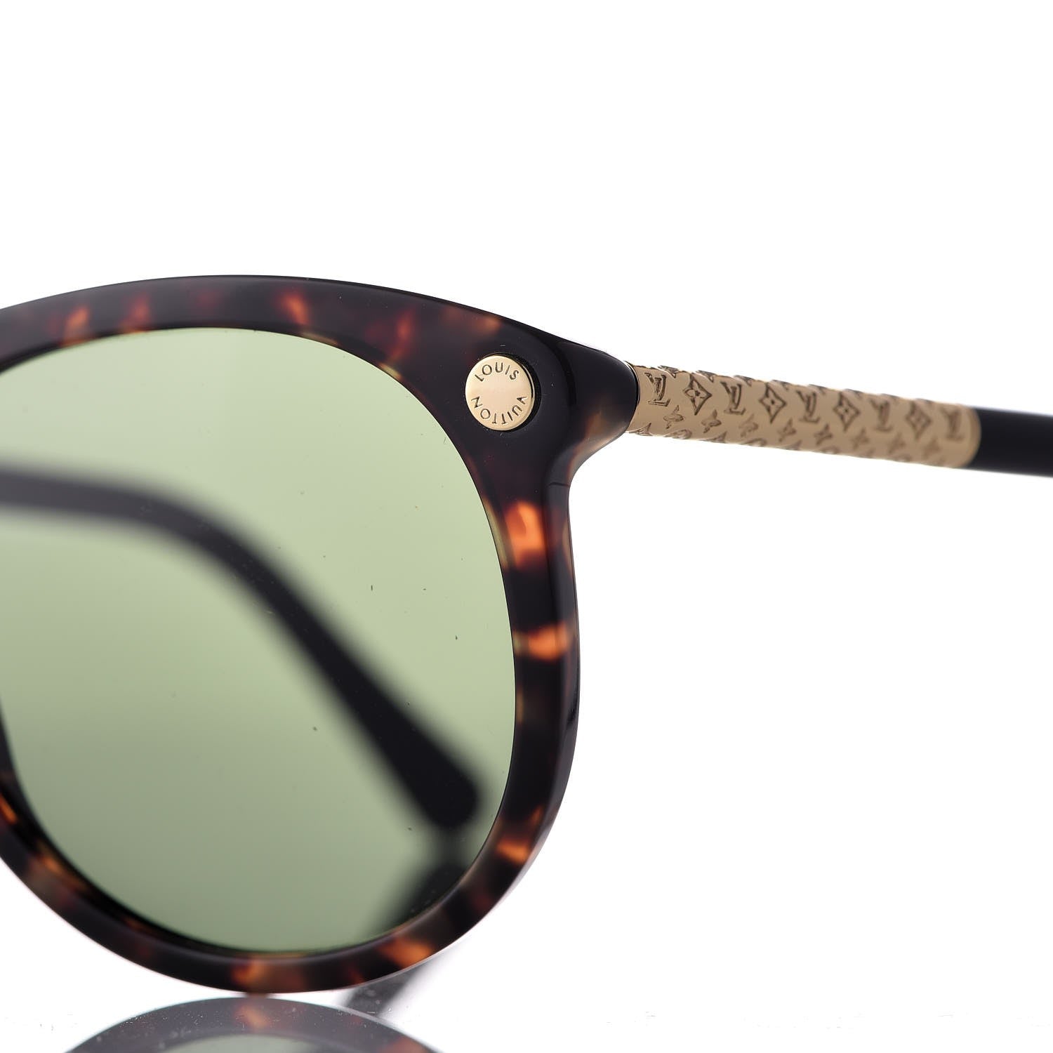Louis Vuitton Vertigo Sunglasses Z0893W Tortoise 5 of 8