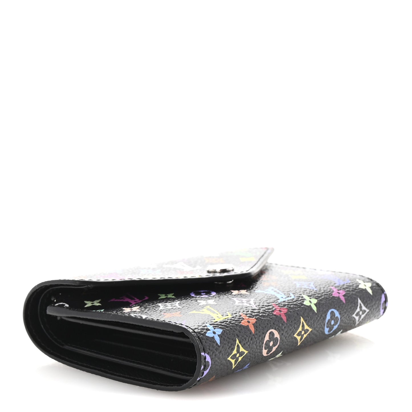 LV x TM Monogram Multicolor Victorine Wallet Black