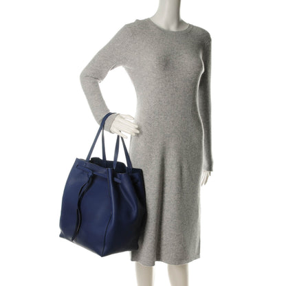 Celine Soft Grained Calfskin Medium Belt Cabas Phantom Indigo 2 of 10