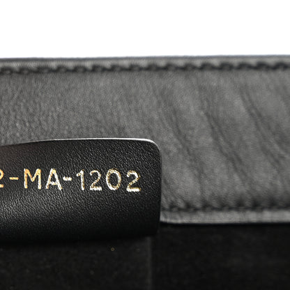 Christian Dior Calfskin Embossed Medium Book Tote Black 7 of 10