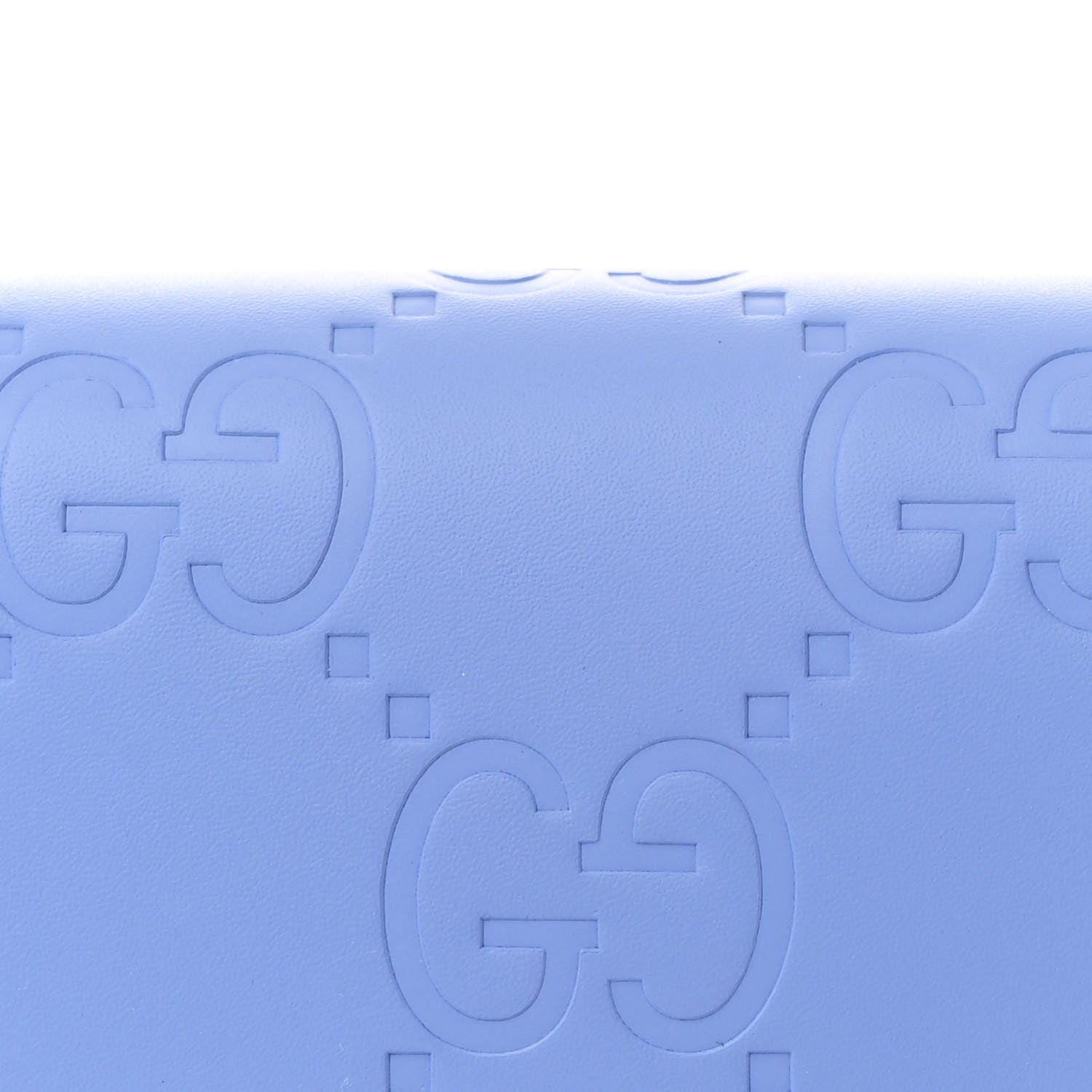 Gucci Calfskin GG Super Mini Shoulder Bag Blue 8 of 11