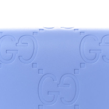 Gucci Calfskin GG Super Mini Shoulder Bag Blue 8 of 11