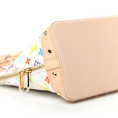 Louis Vuitton Monogram Multicolor Alma White 9 of 16