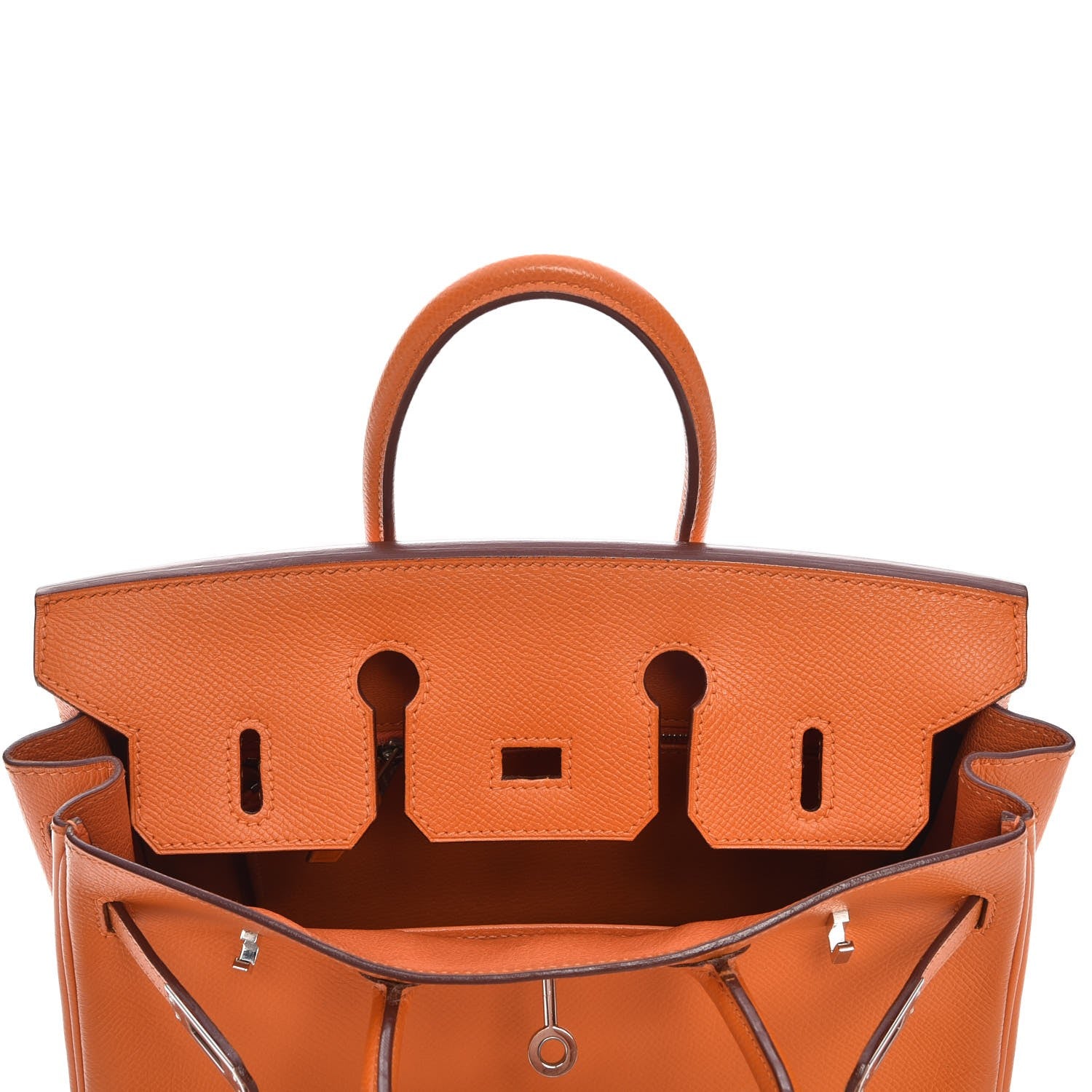 Hermes Epsom Birkin 25 Orange 13 of 24