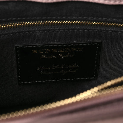 Burberry Derby Calfskin House Check Medium Camberley Pale Orchid 5 of 6
