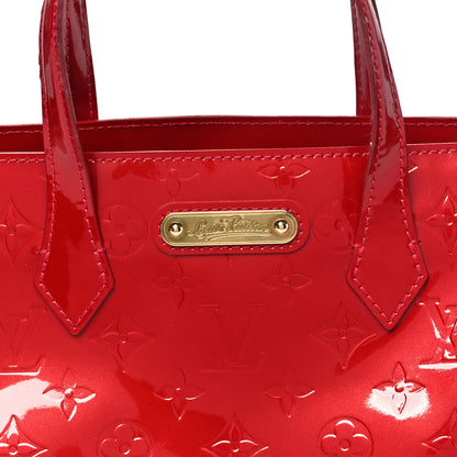 Louis Vuitton Vernis Wilshire PM Pomme D'Amour 7 of 9