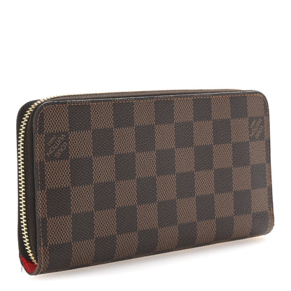 Louis Vuitton Damier Ebene 2016 Christmas Animation Zippy Wallet Rouge 3 of 7