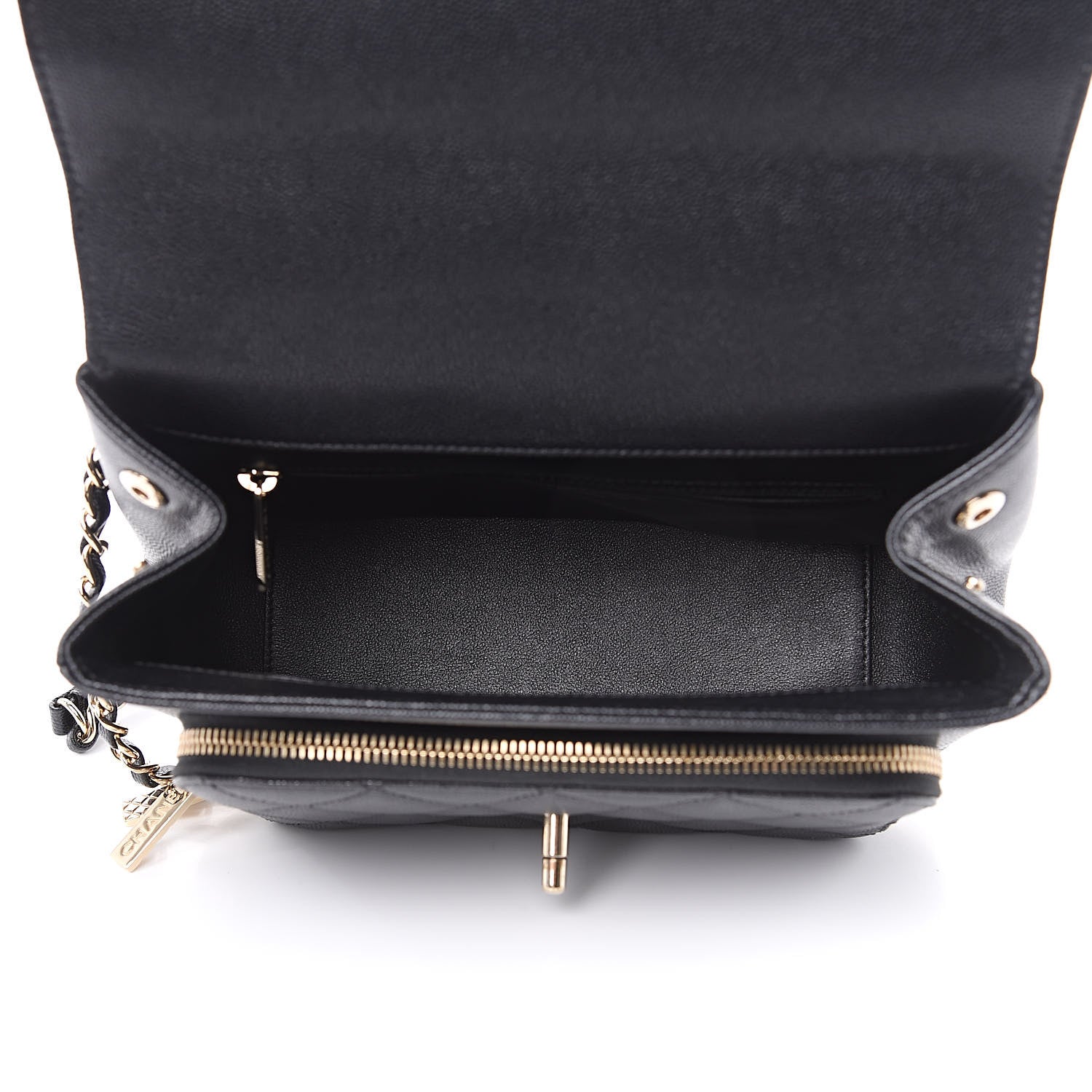 Chanel Caviar Quilted Small Business Affinity Flap Black 5 of 9
