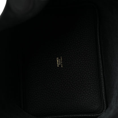 Hermes Taurillon Clemence Picotin Lock 18 PM Black 5 of 13