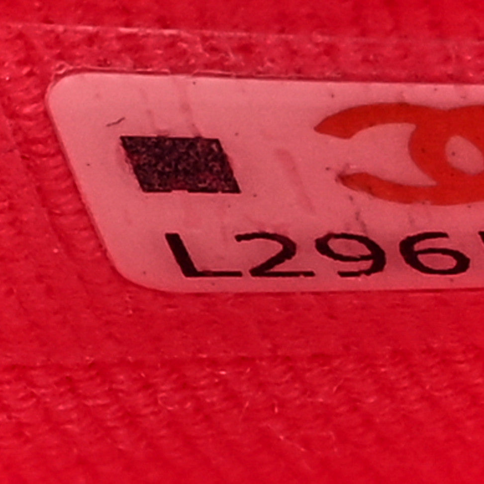 Jersey Quilted Micro Mini Flap Red