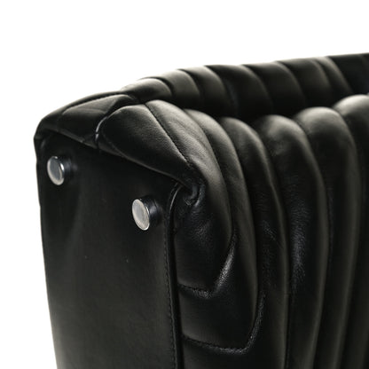 Saint Laurent Calfskin Y Quilted Monogram Large Loulou Chain Satchel Black 20 of 21