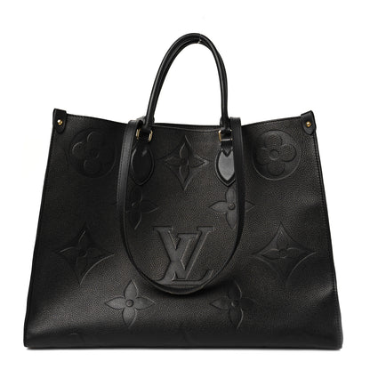 Louis Vuitton Empreinte Monogram Giant Onthego GM Black 1 of 10