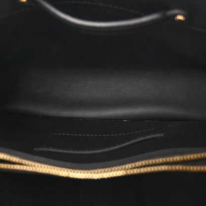 Louis Vuitton Taurillon Embellished Malletage Crown Capucines MM  Black 5 of 12