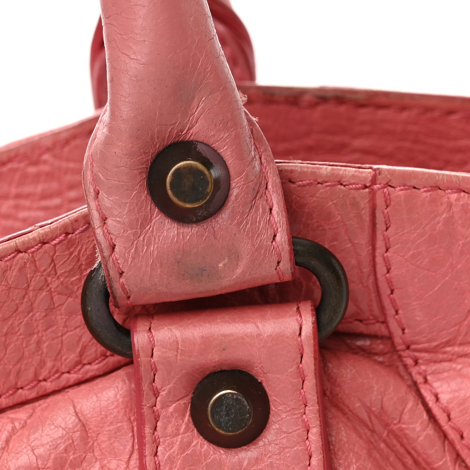 Balenciaga Agneau Classic Hardware Velo Rose Bombon Raspberry 12 of 12