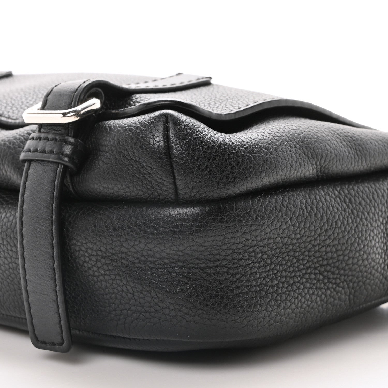 Loewe Soft Grained Calfskin XS Military Messenger Bag Black 10 of 10