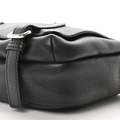 Loewe Soft Grained Calfskin XS Military Messenger Bag Black 10 of 10