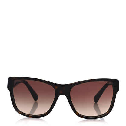 Chanel Acetate Butterfly Sunglasses 5386 Dark Tortoise 2 of 8