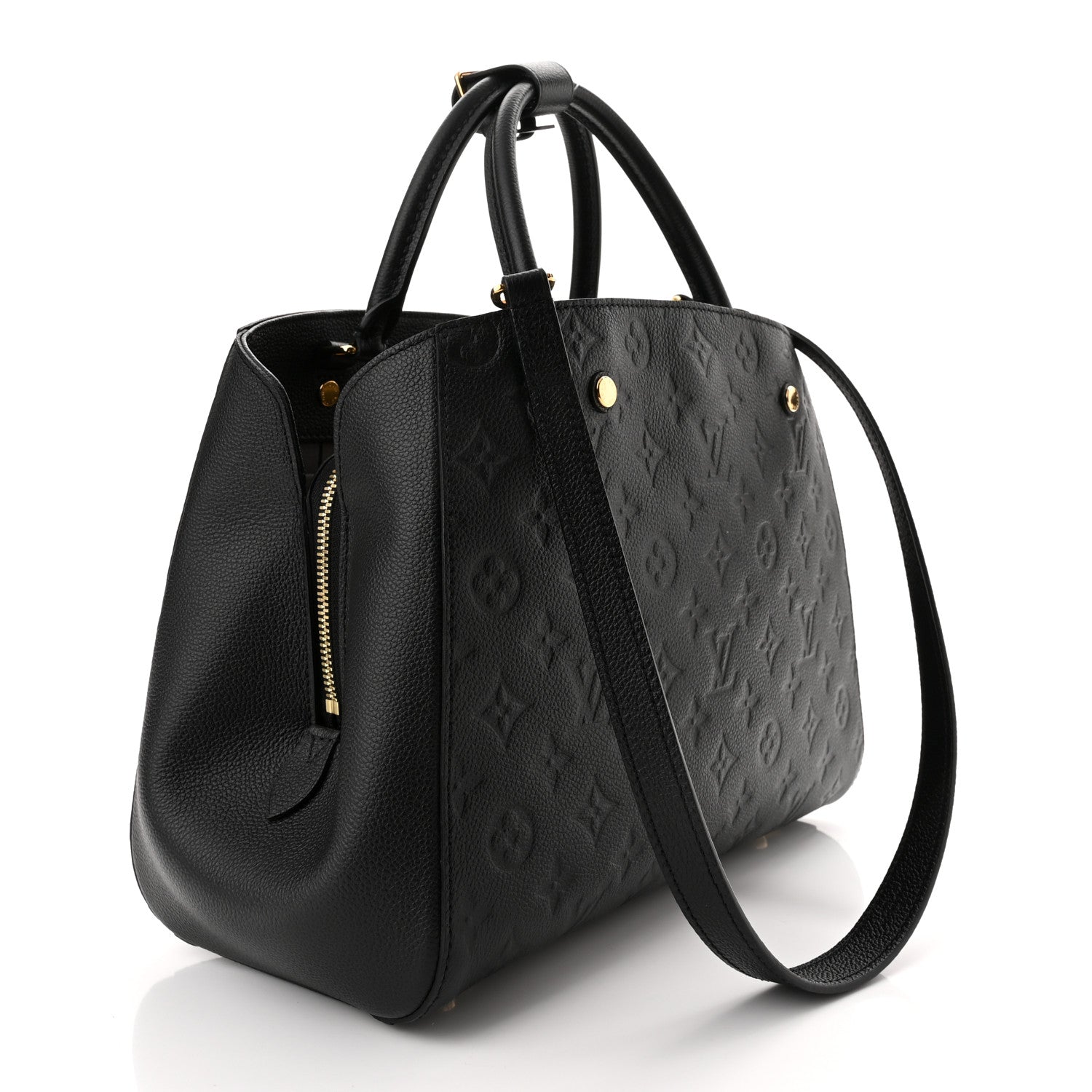 Louis Vuitton Empreinte Montaigne MM Black 3 of 10