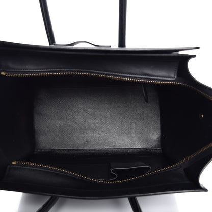 Celine Smooth Calfskin Mini Luggage Black 5 of 14