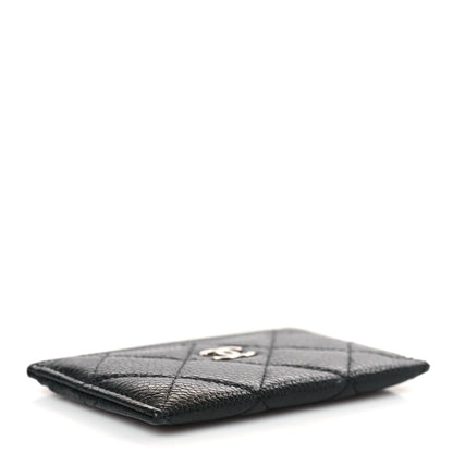 Chanel Caviar Quilted Card Holder Black 4 of 8