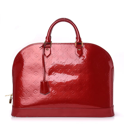 Louis Vuitton Vernis Alma GM XL Pomme D'Amour 1 of 14