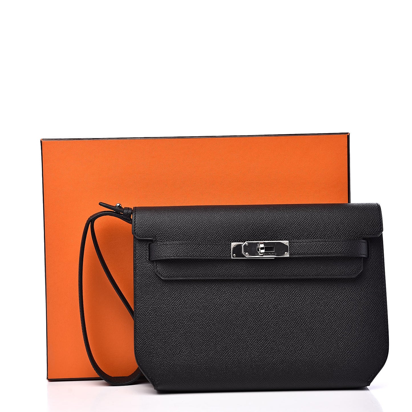 Epsom Kelly Depeches 25 Pouch Black
