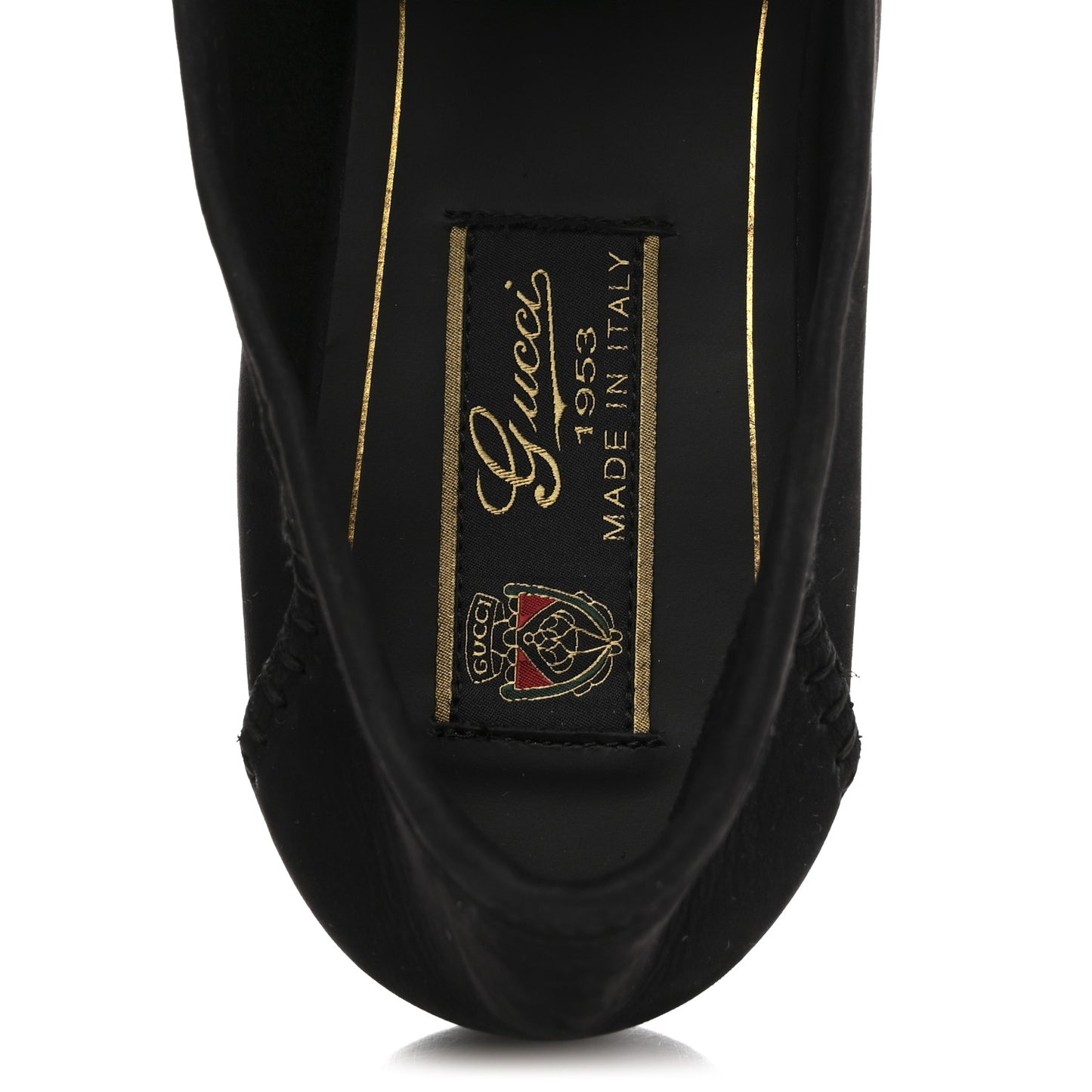 Suede Calfskin Womens 1953 Horsebit Loafers 37 Black