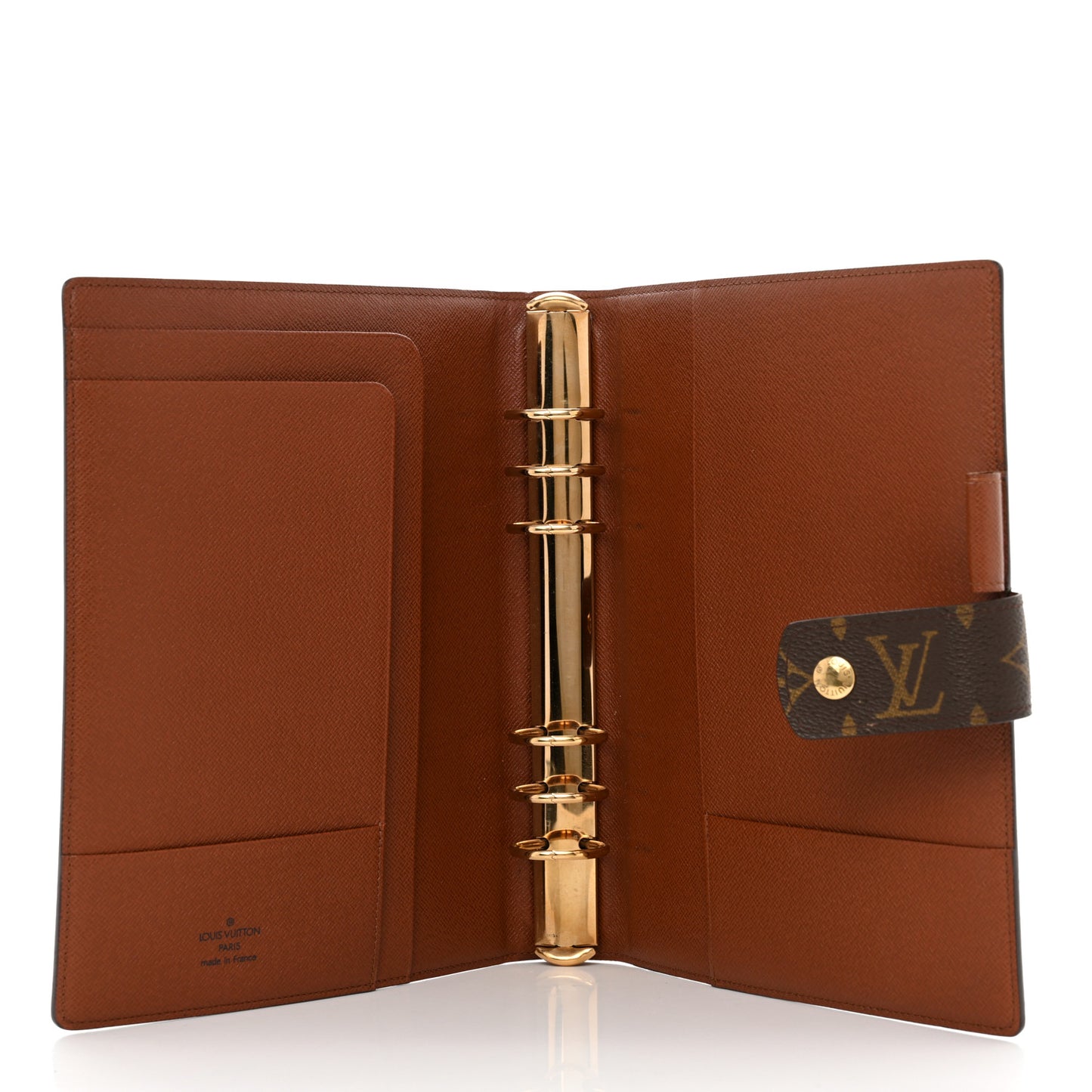 Monogram Large Ring Agenda Cover