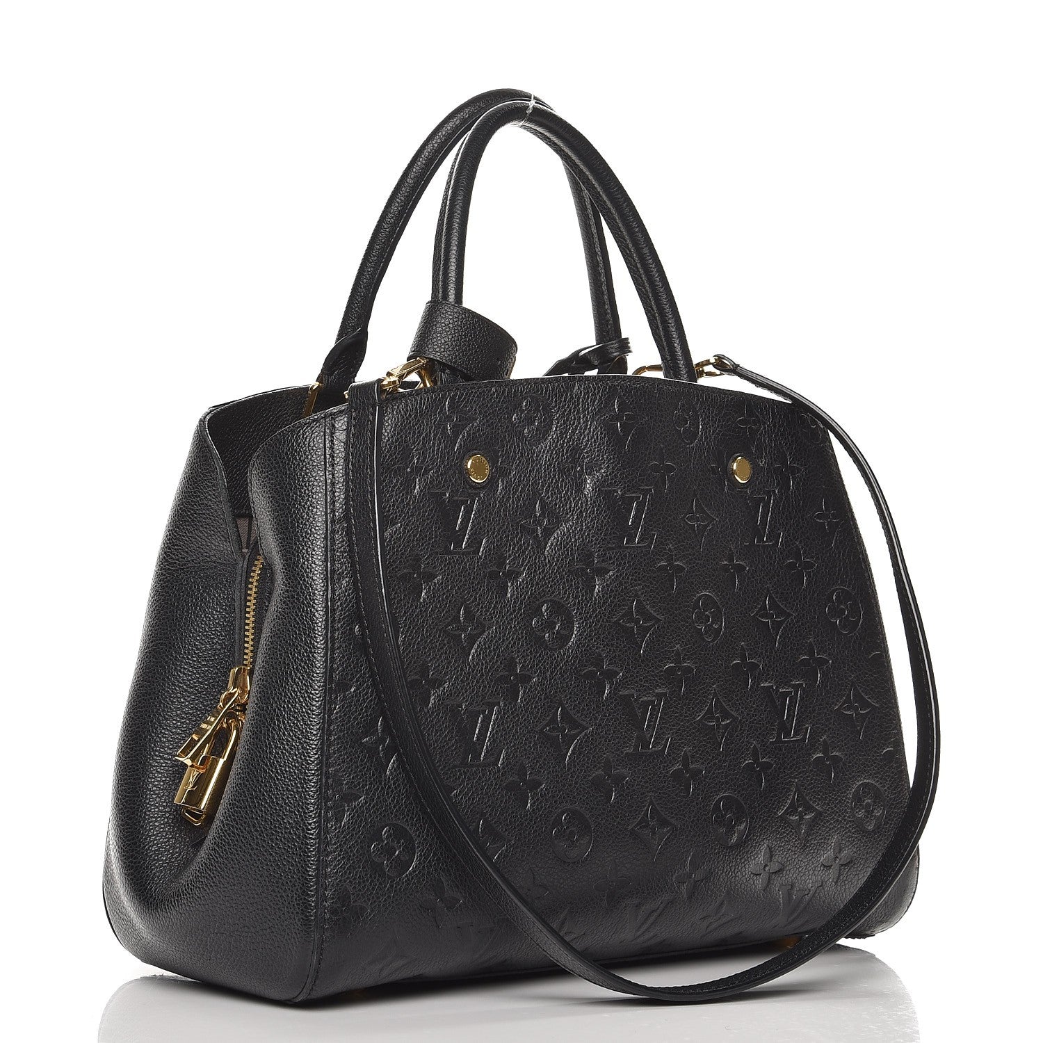 Louis Vuitton Empreinte Montaigne MM Black 4 of 8