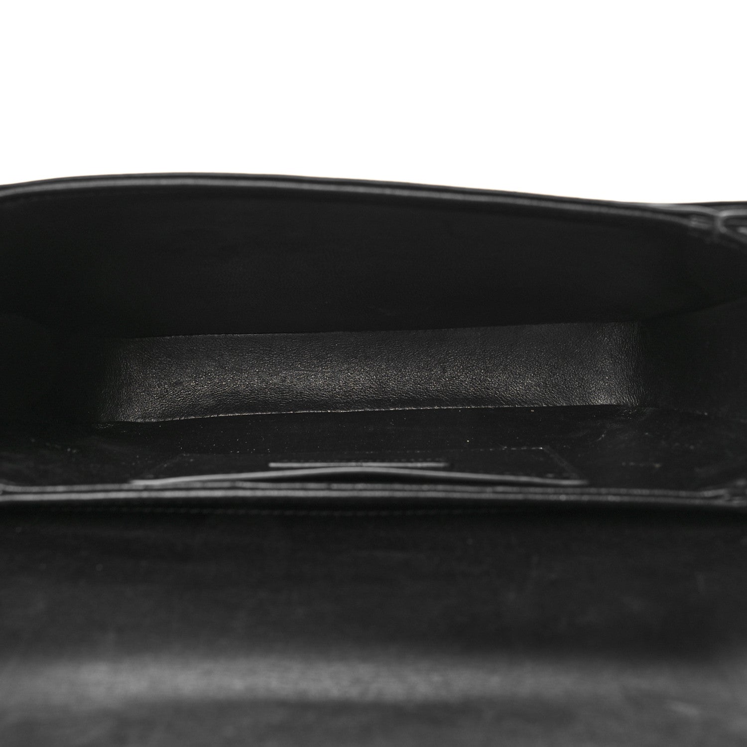 Saint Laurent Box Calfskin Monogram Medium Solferino Satchel Black 5 of 12