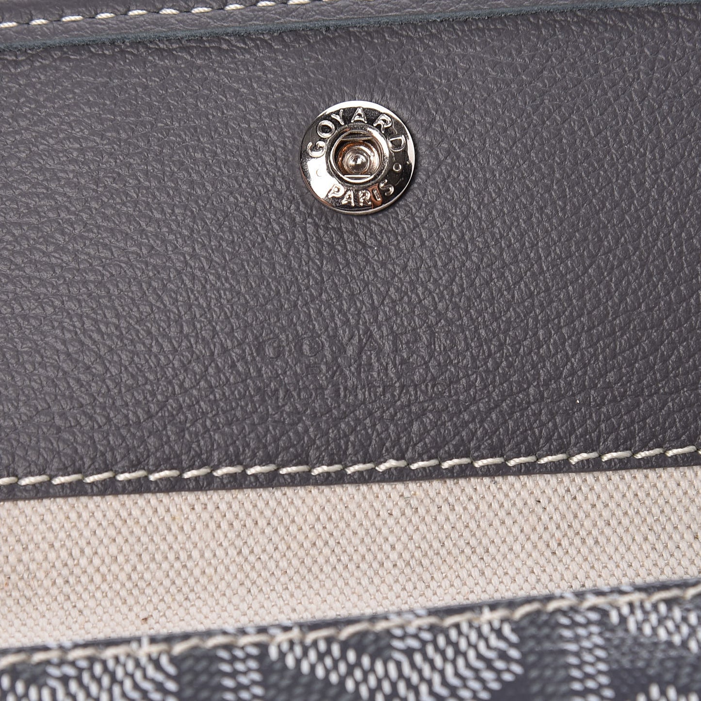 Goyardine Pouch Grey