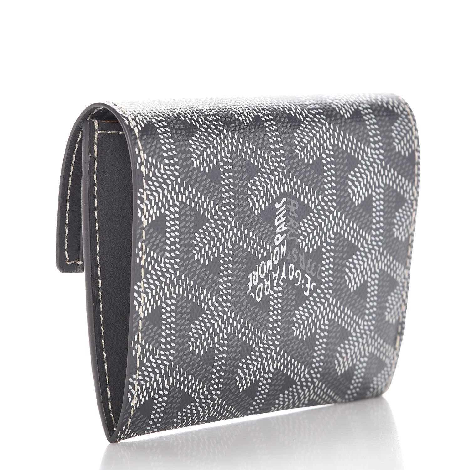 Goyard Goyardine Coin Purse Wallet Grey 3 of 8