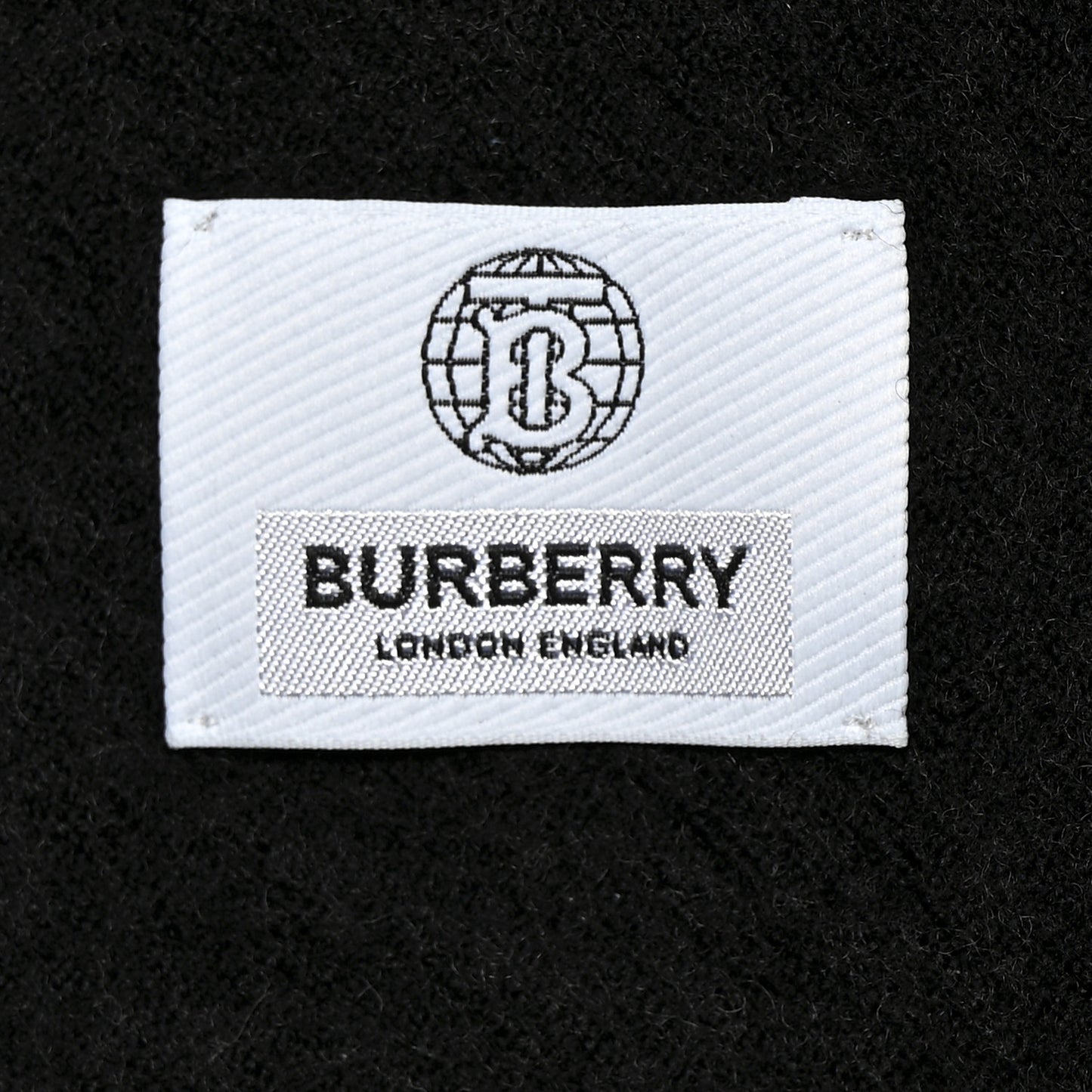 Wool Jacquard Logo Scarf Archive Beige