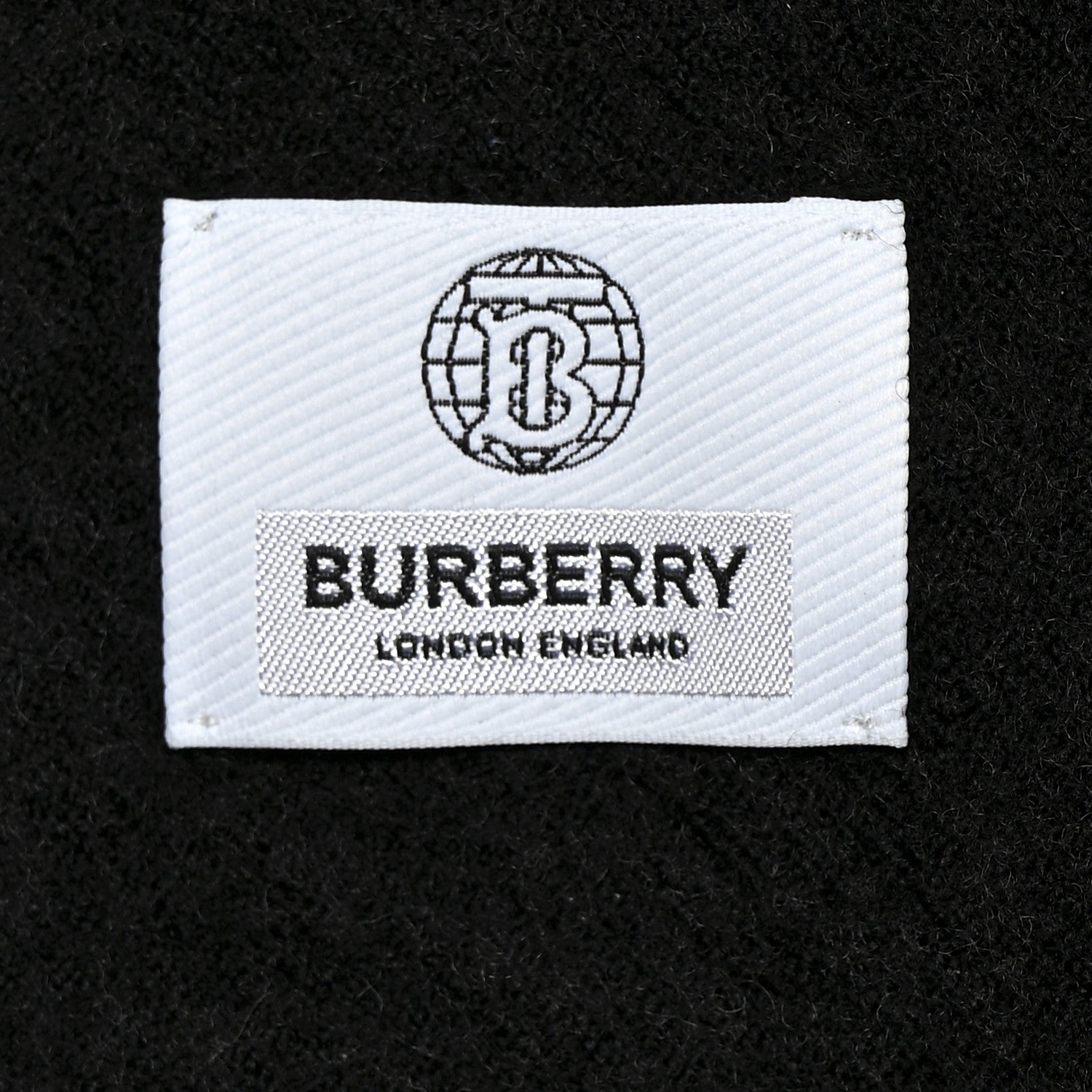 Burberry Wool Jacquard Logo Scarf Archive Beige 3 of 5