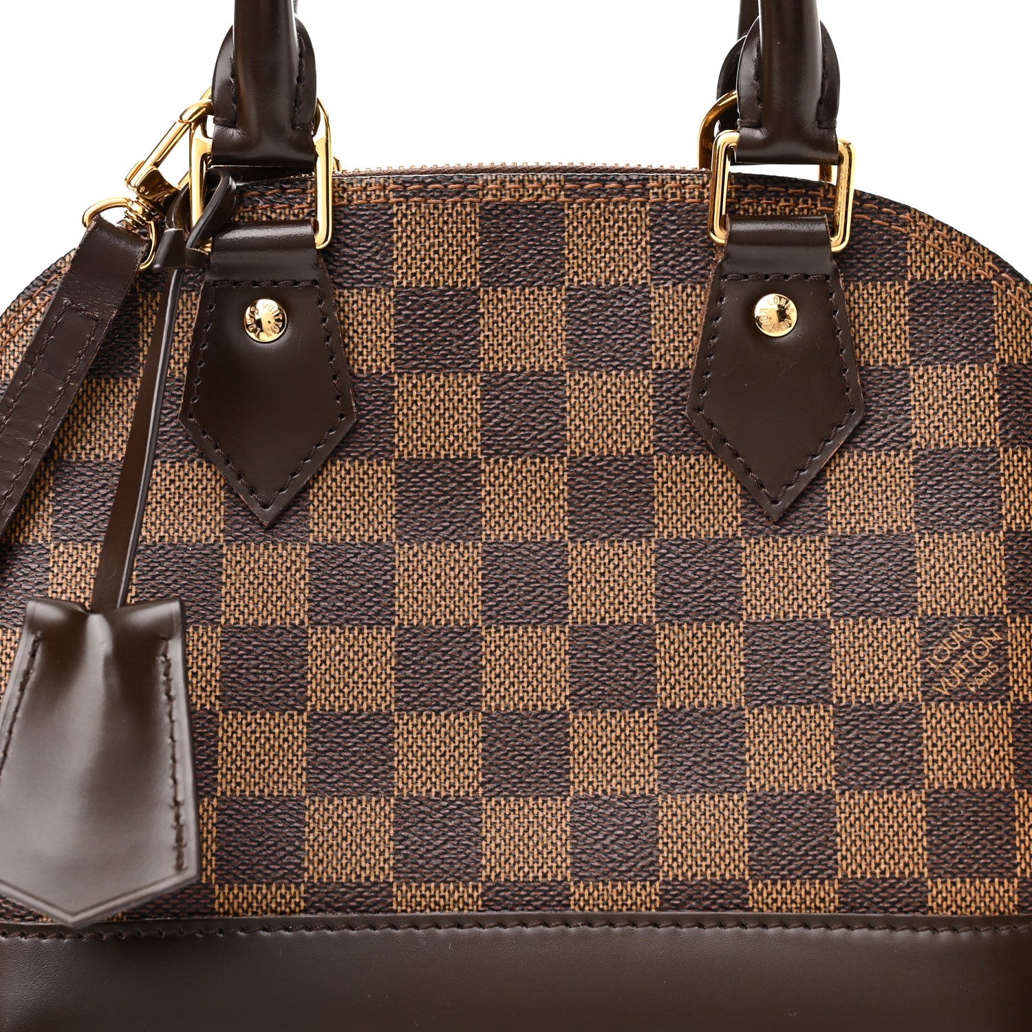 Louis Vuitton Damier Ebene Alma BB 8 of 13