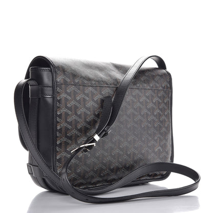 Goyard Goyardine Belvedere MM Messenger Bag Black 3 of 7