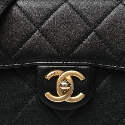 Chanel Calfskin Quilted Moon Messenger Black 8 of 11